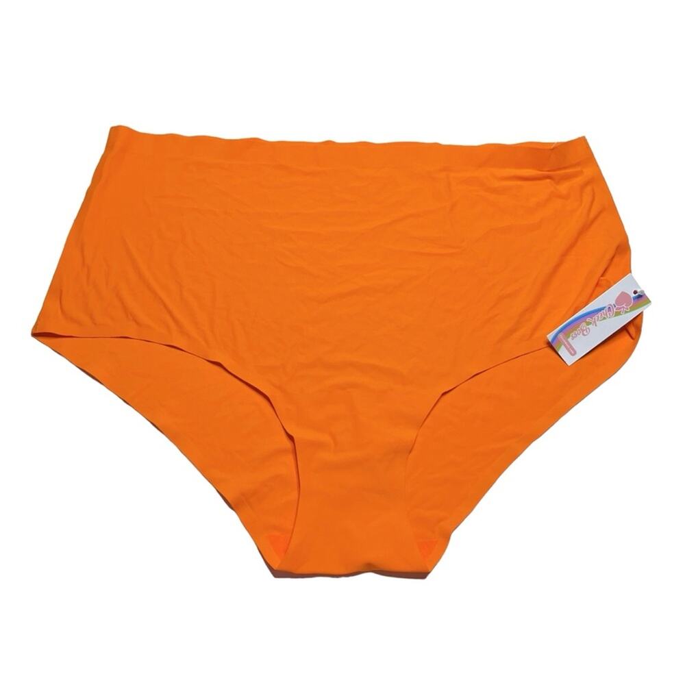 Cheek Boss Brief Panty Size 4XL orange